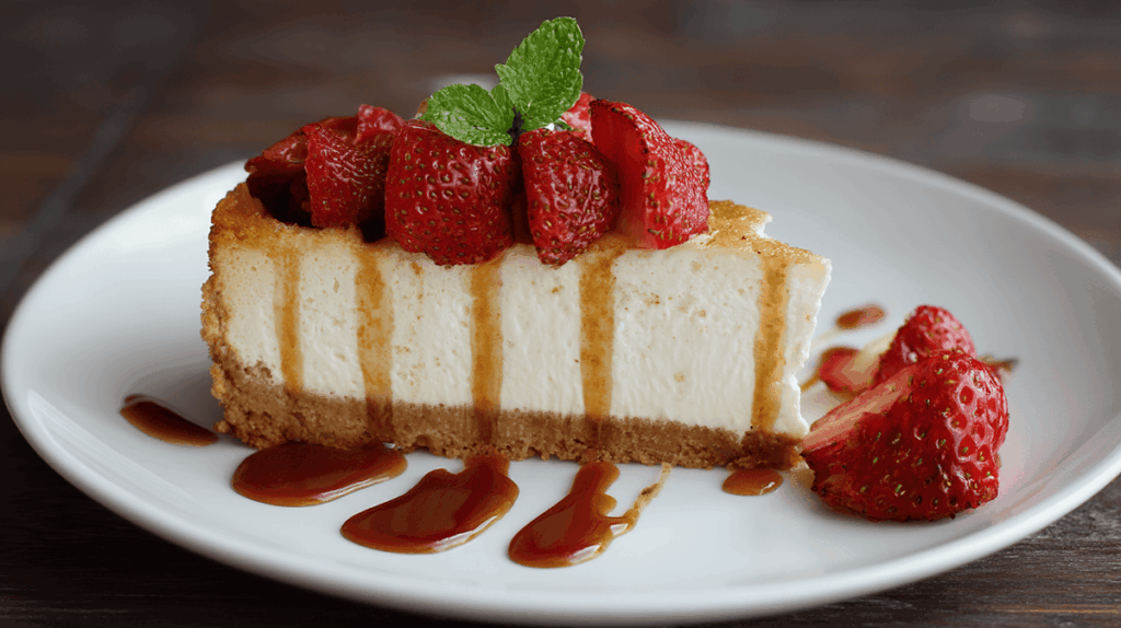 生クリームなしのチーズケーキ