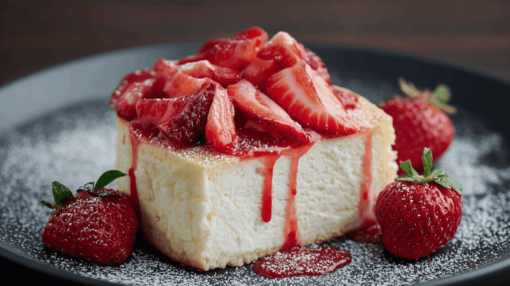 生クリームなしのチーズケーキ