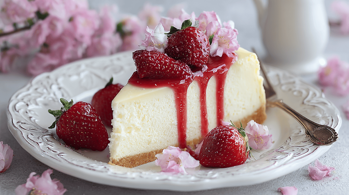 生クリームなしのチーズケーキ