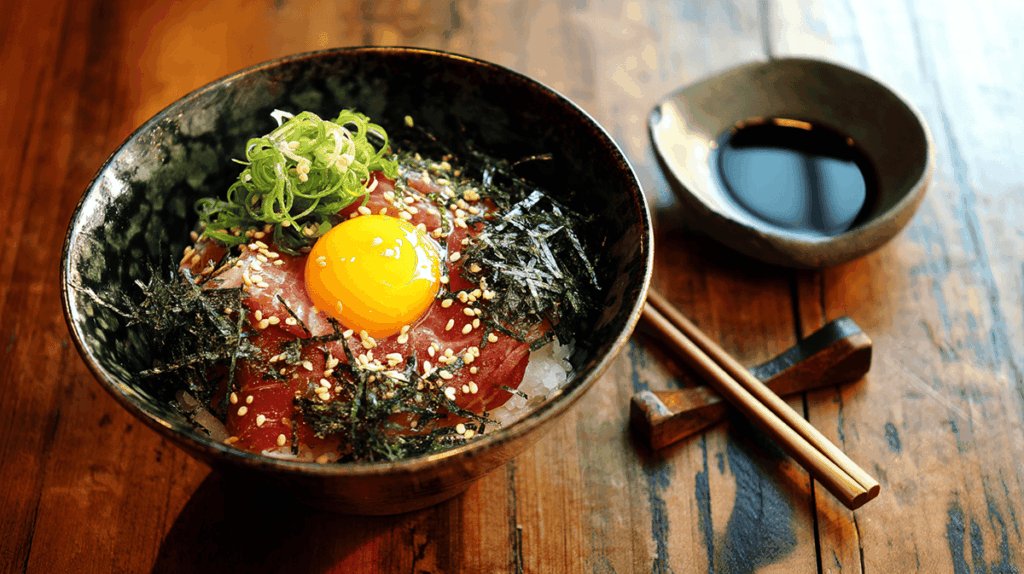 生ハム丼