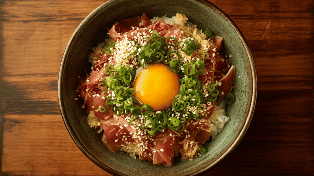 生ハム丼
