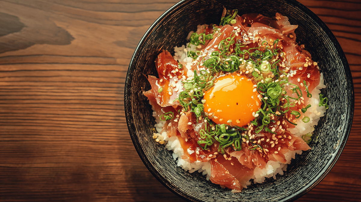 生ハム丼