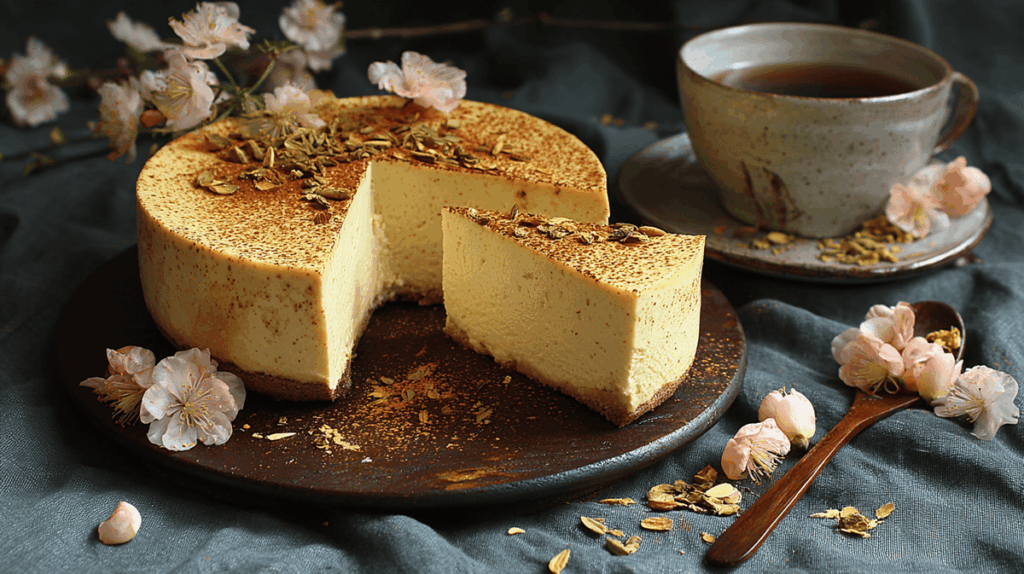ほうじ茶チーズケーキ