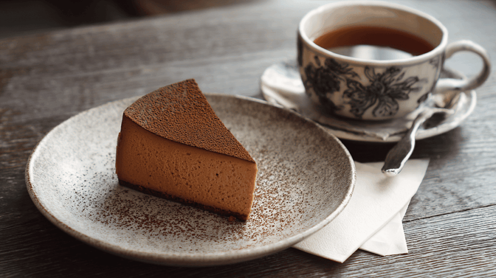 ほうじ茶チーズケーキ
