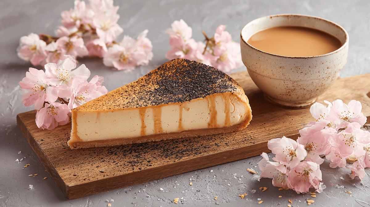 ほうじ茶チーズケーキ