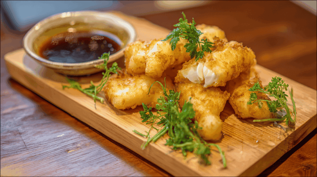 モッツァレラチーズ天ぷら