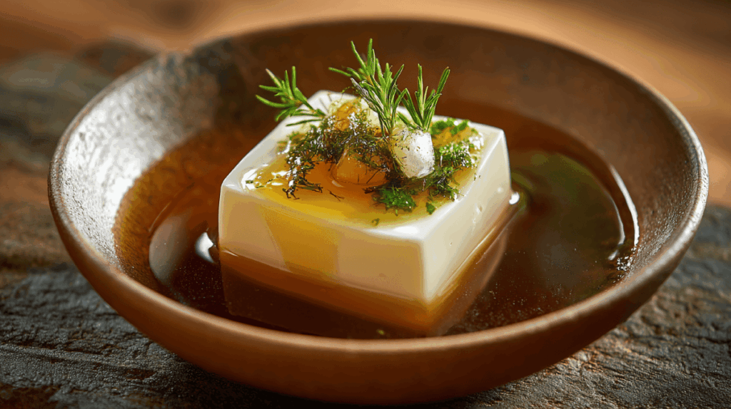 モッツァレラチーズのめんつゆ漬け